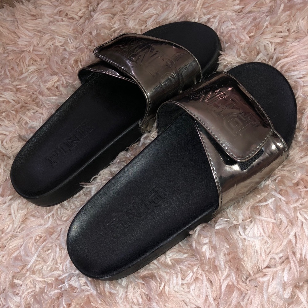 Silver Pink VS slides